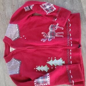 Coldwater creek Christmas sweater . Soft. Excellent condition. Small